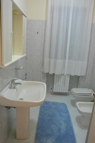 Torano NuovoIl Gheriglio的一间带水槽和卫生间的浴室
