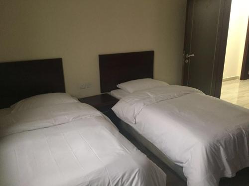 塞拉莱努尔萨达公寓的两张睡床彼此相邻,位于一个房间里