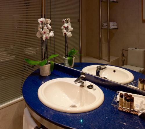 阿雷特科萨特酒店的一间浴室
