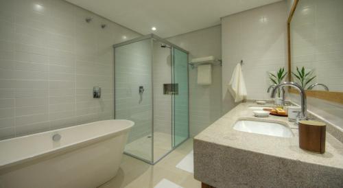 亚马逊别墅酒店的一间浴室