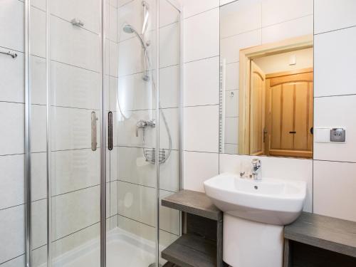 Apartament w Góralskim Domu的一间浴室