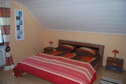 Ferienwohnung Cillien客房内的一张或多张床位