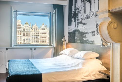 布鲁塞尔Résidence-Hotel Le Quinze Grand Place Brussels的相册照片