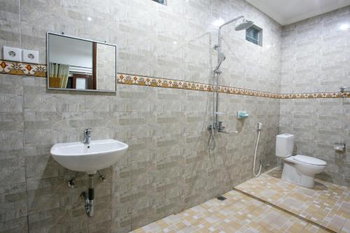 维加亚旅馆的一间浴室