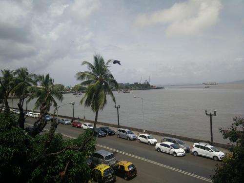 孟买景观或在酒店看到的城市景观