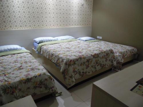 Juazeiro Residence Hotel客房内的一张或多张床位