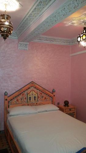 达尔阿尔迪酒店客房内的一张或多张床位
