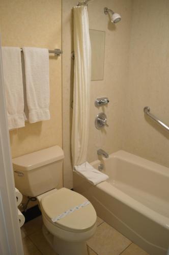 安大略机场酒店的一间浴室