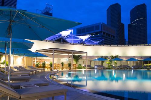 Pan Pacific Singapore内部或周边的泳池