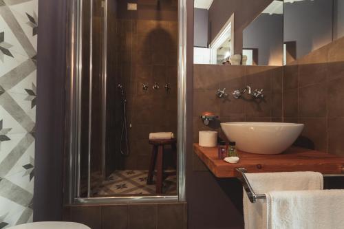 皮卡罗托雷旅馆的一间浴室