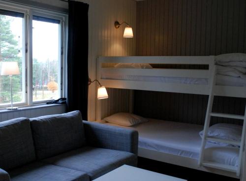 莫斯克根酒店客房内的一张或多张双层床
