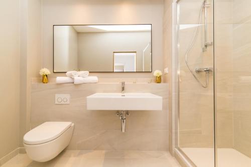 Gava Waterman Milna Resort – All Inclusive的一间浴室