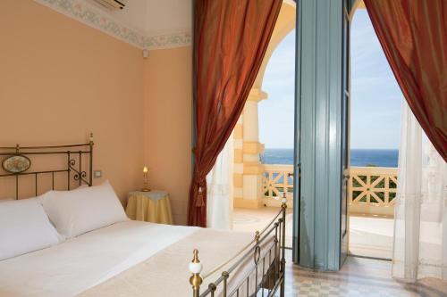 拉法耶拉别墅酒店客房内的一张或多张床位