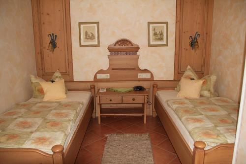 苏德特霍夫雅格酒店客房内的一张或多张床位