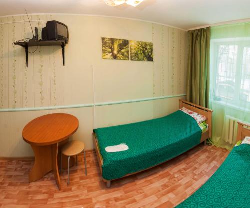 Apartment Sevastopolskaya 17客房内的一张或多张床位