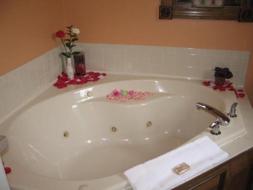 思堡鲁斯山别墅酒店的一间浴室