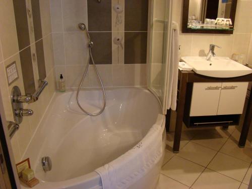 瓦切斯勒马尼尔酒店的一间浴室