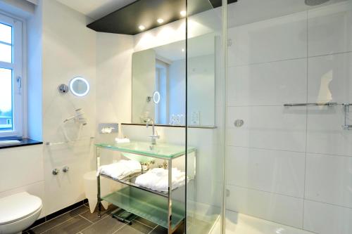 Hotel Strandhörn的一间浴室