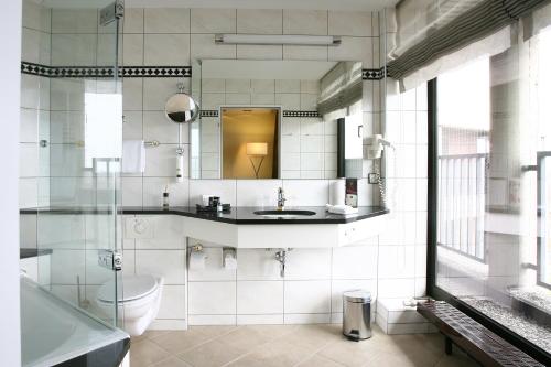 汉诺威类似宾馆的一间浴室