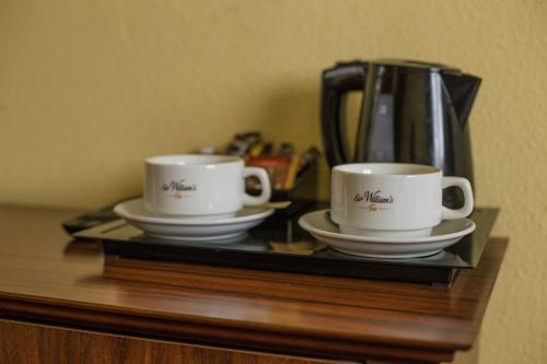 Hotel Grant的咖啡和沏茶工具