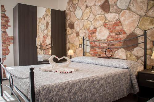 Rocca Pinta Guest House客房内的一张或多张床位