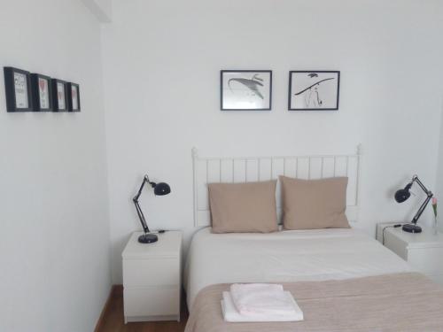 Apartment Triana to Sevilla客房内的一张或多张床位