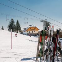 Hotel House Rozka, Ski-in Ski-out Krvavec，位于戈雷尼斯卡地区采尔克列的酒店