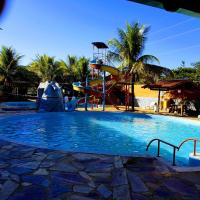 Camping Clube e Pousada Novilha de Ouro，位于卡达斯诺瓦斯卡尔迪斯机场 - CLV附近的酒店