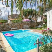 Villa Manzella piscina privata，位于奇尼斯法尔科内-博尔塞利诺机场 - PMO附近的酒店