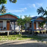 New Raya - Nias Beach Bungalows，位于Lagudri比纳卡机场 - GNS附近的酒店