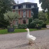 Château Lambert Moulinsart Hotel, shuttle airport, long term parking, snooker, large terrasse, dinner, breakfast，位于沙勒罗瓦的酒店
