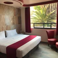 Hotel Jard Inn Adult Only，位于墨西哥城Tlalpan Avenue的酒店