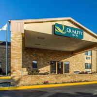 Quality Inn Burlington near Hwy 34，位于伯灵顿Southeast Iowa Regional Airport - BRL附近的酒店