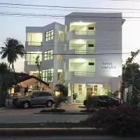 卡里布酒店，位于巴拉奥纳省圣克鲁斯的酒店
