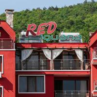 红色鬣蜥酒店，位于圣弗拉斯Intsaraki的酒店