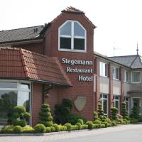 斯提格曼酒店餐厅，位于萨尔贝克明斯特奥斯纳布吕克机场 - FMO附近的酒店