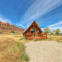 Sunny Acres Cabin，位于摩押Moab South Valley的酒店