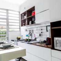 Apartamento com quintal em Alto de Pinheiros，位于圣保罗Alto de Pinheiros的酒店