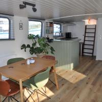 Private Lodge on Houseboat Amsterdam，位于阿姆斯特丹艾瑟尔堡的酒店