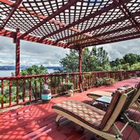 Spacious Kelseyville Home with Large Lakefront Deck!，位于Kelseyville的酒店