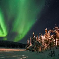 Aurora Nova，位于KoskullskulleGällivare Lapland Airport - GEV附近的酒店