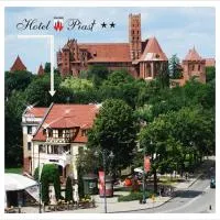 HOTEL PIAST przy Zamku，位于马尔堡的酒店