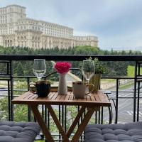 New Luxury Flat in front of the Parliament at Unirii，位于布加勒斯特Unirii的酒店