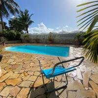La Suite Odile Piscine，位于勒拉芒坦马提尼克艾梅·塞泽尔国际机场 - FDF附近的酒店