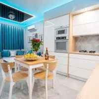 NEW Apartament VIP BLUE Warszawa+PARKING，位于Wola Mrokowska的酒店