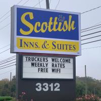Scottish Inns and Suites- Bordentown, NJ，位于博登镇McGuire Air Force Base - WRI附近的酒店