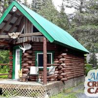 Alaska Creekside Cabins in Seward，位于西沃德的酒店