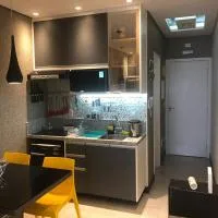 Flat Vip 5 Estrelas Granja Vianna Luxuoso e Sofisticado Alto Padrão Animália Park!，位于科蒂亚的酒店