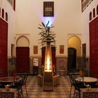 梅塔哈摩洛哥传统庭院住宅旅馆，位于拉巴特海滨区的酒店
