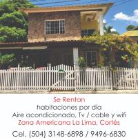 HOTEL CASA BONITA LA LIMA SAN PEDRO SULa，位于La Lima拉蒙·比列达·莫拉莱斯国际机场 - SAP附近的酒店